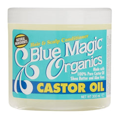 Blue Magic Organics Castor Oil, 12 Oz.