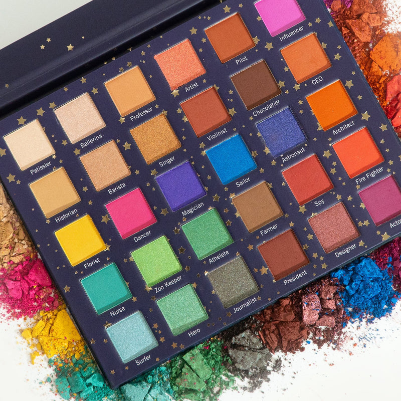 COLOR YOUR DREAM - 30 COLORS EYESHADOW PALETTE