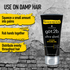 Got2b Ultra Glued Invincible Styling Hair Gel-Crazy Hold