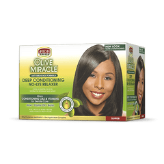 African Pride Olive Miracle Super Relaxer Kit SUPER