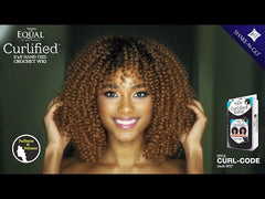 Curl code curlified full wig by Shake-N-Go