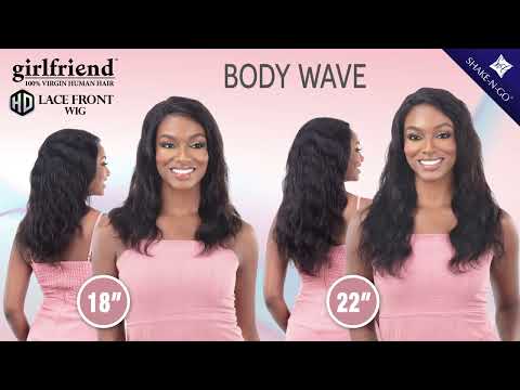 Girlfriend Body Wave 18" 100% virgin human hair