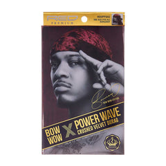 Power Wave Crushed Velvet Durag