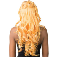 Swiss Lace Dollin Lace Front & Lace Part Synthetic Wig by It's a Wig