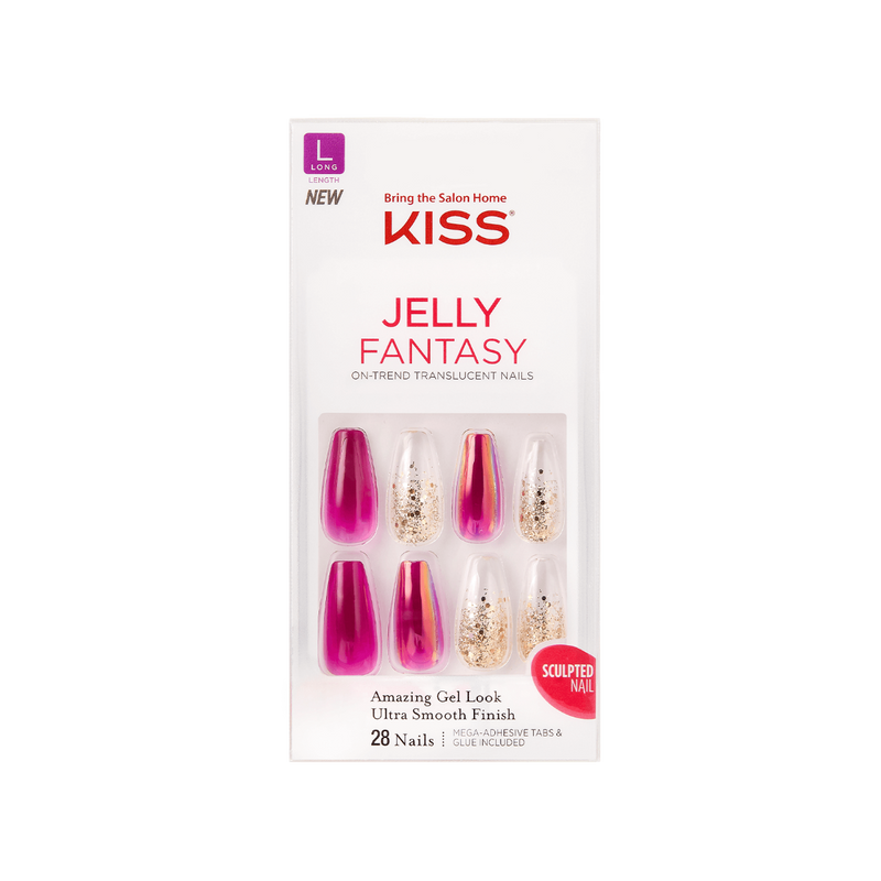 KISS Jelly Fantasy Nails Jelly Like - KGFJ100F