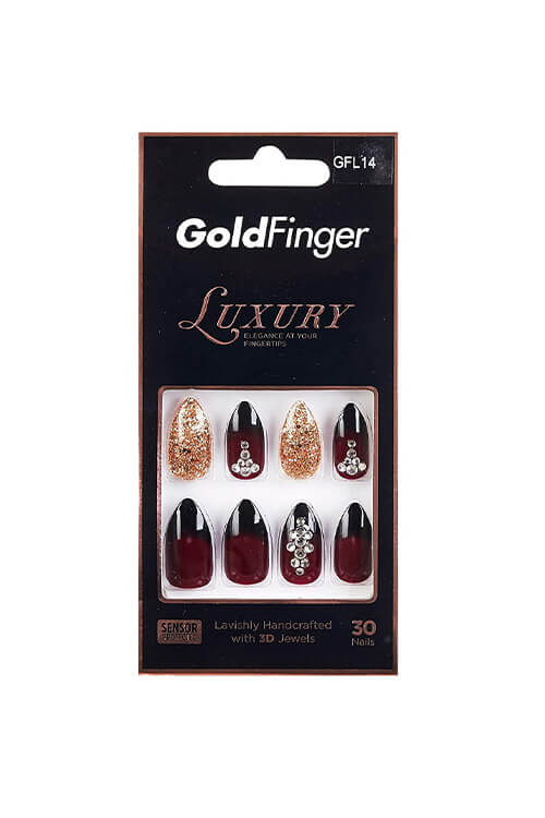 Kiss Gold Finger Full cover nails (GFL14)