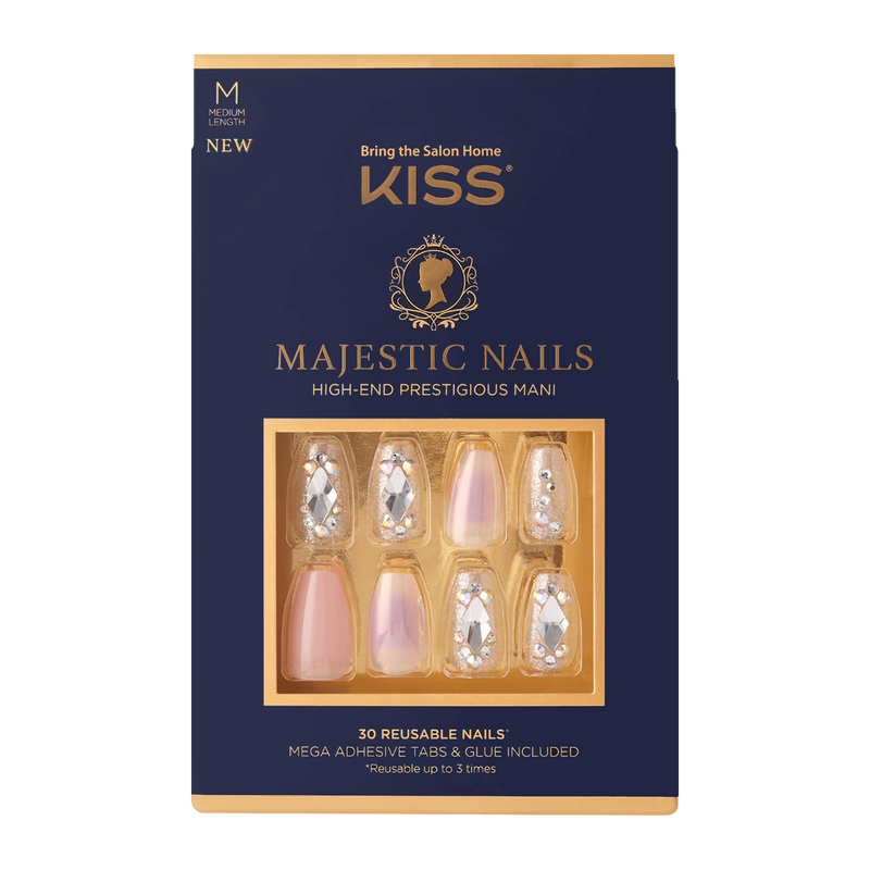 KISS Majestic Nails In a Crown - KMA02