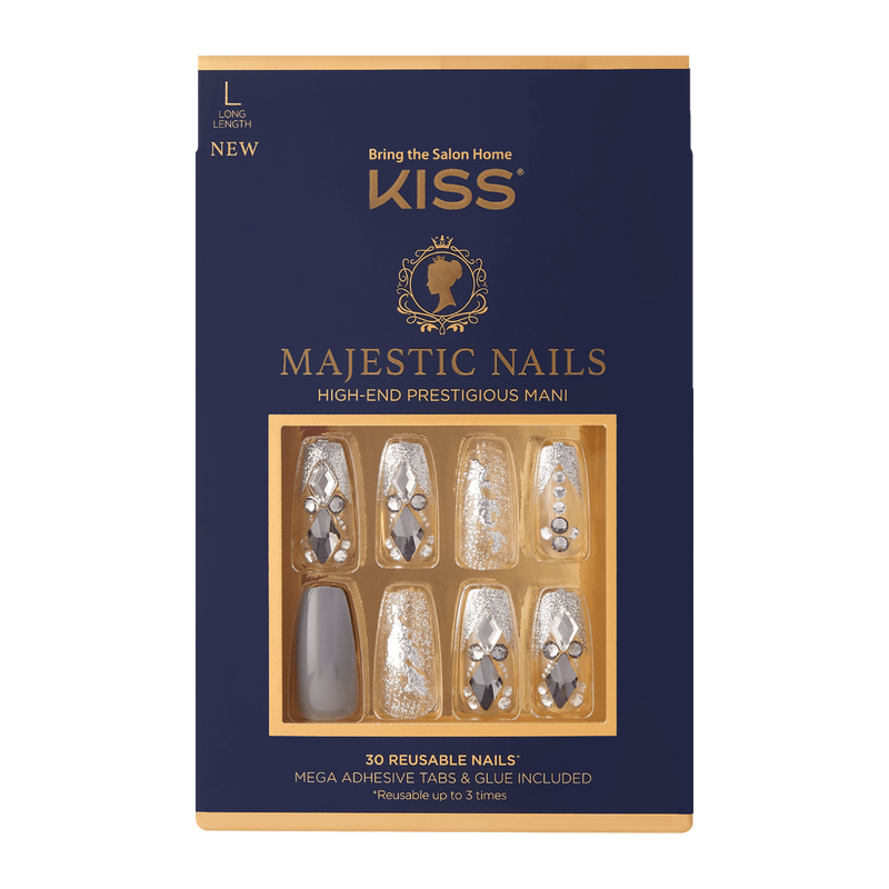 KISS Majestic Nails Sparkle - KMA03