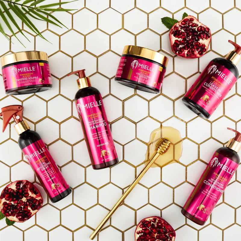 MIELLE Pomegranate & Honey Moisturizing and Detangling Shampoo