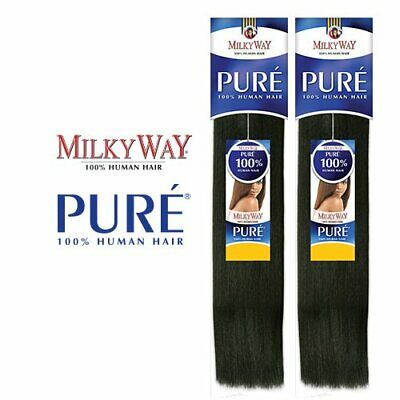 Milkyway Pure Yaki 100% Human Hair Weave