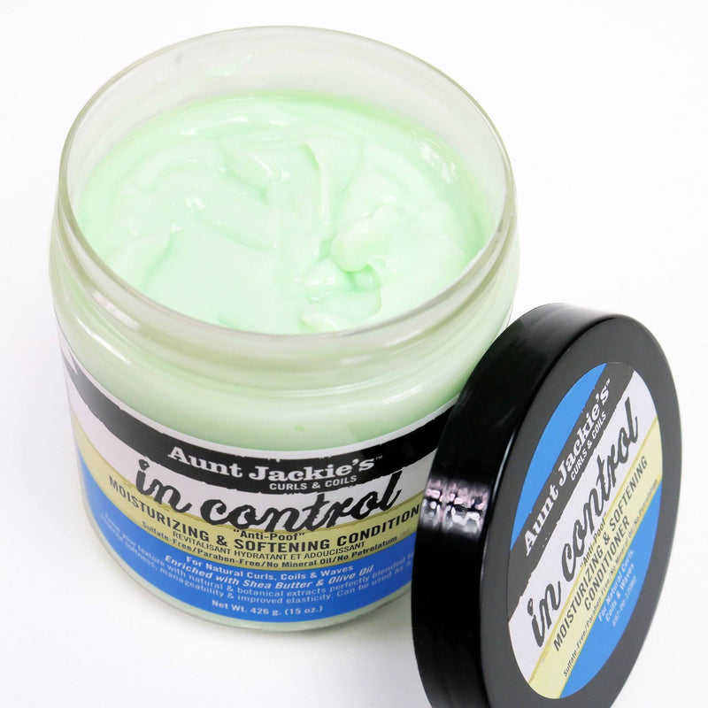 Aunt Jackie's Curls & Coils Conditioner, Moisturizing & Softening, In Control 15oz