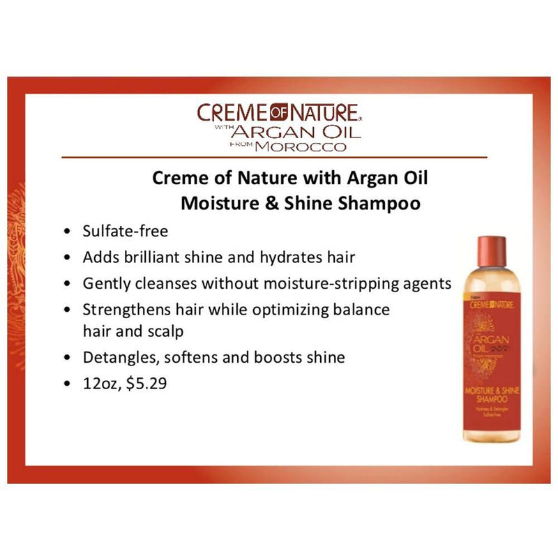 Creme of Nature - Argan Oil Sulfate Free Shampoo