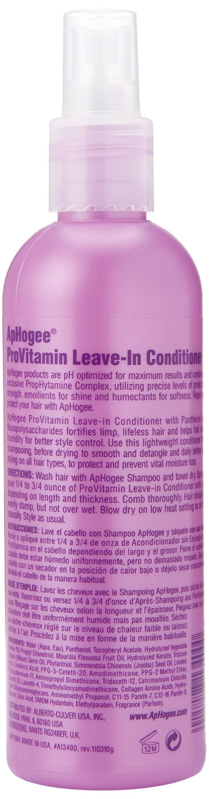 ApHogee ProVitamin Leave-In Conditioner 8 oz