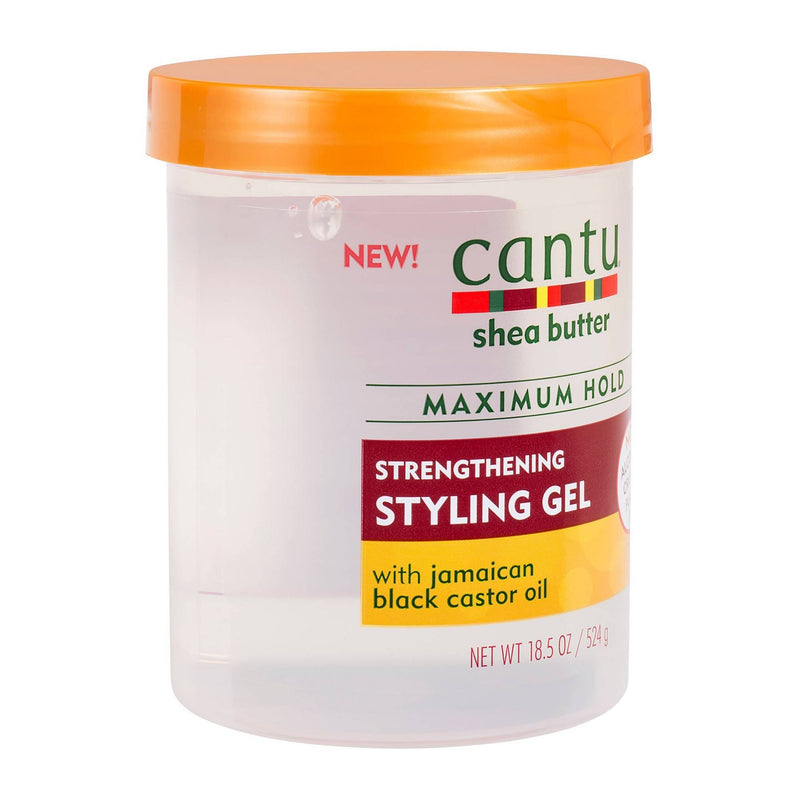 Cantu Styling Gel, Strengthening, Maximum Hold - 18.5 oz