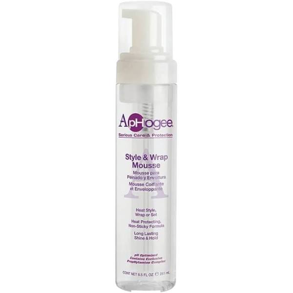 Aphogee Style and Wrap Mousse, 8.5 Oz
