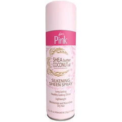 Luster's Pink Shea Butter Coconut Oil Silkening Sheen Spray 15.5oz