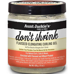 Aunt Jackie's Flaxseed Don't Shrink Curling Gel - 15oz