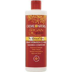 CREME OF NATURE Argan Oil Creamy Hydration Co-wash Cleansing Conditioner (12oz)