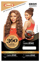 VANESSA BRAZILIAN HUMAN HAIR BLEND - T360HB JENIE Lace front