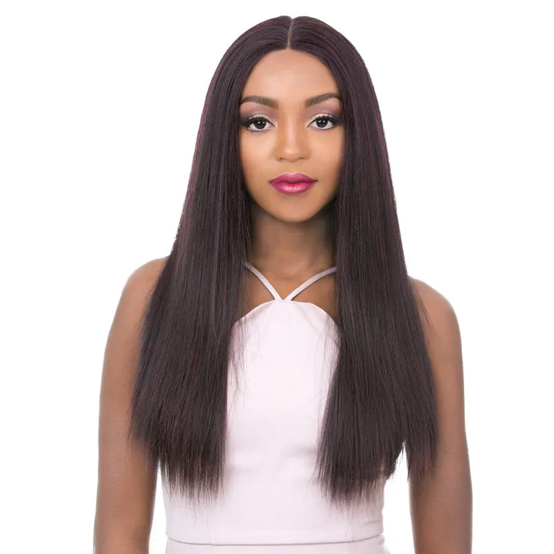 VIXEN X YAKI STRAIGHT by ITS A WIG 100% Human Hair Blend